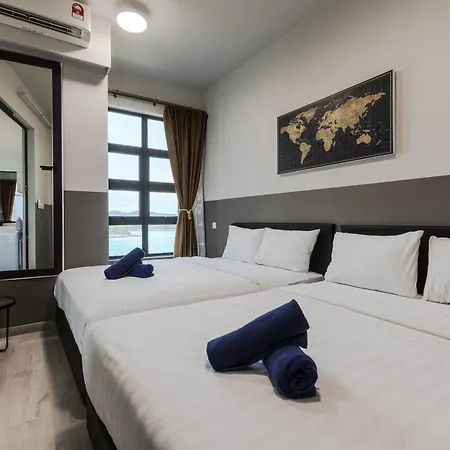 Haybay Jesselton Quay Deluxe Seaview Suite 海景观 Kota Kinabalu Exterior photo