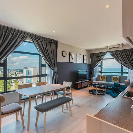Haybay Jesselton Quay Deluxe Seaview Suite 海景观 Kota Kinabalu Exterior photo