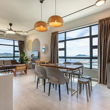 Haybay Jesselton Quay Deluxe Seaview Suite 海景观 Kota Kinabalu Exterior photo