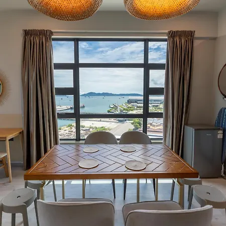 Haybay Jesselton Quay Deluxe Seaview Suite 海景观 Kota Kinabalu Exterior photo