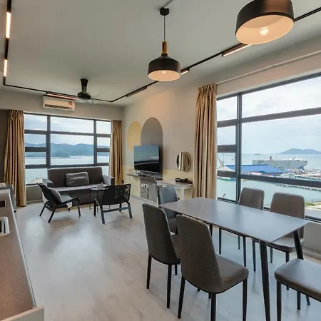Haybay Jesselton Quay Deluxe Seaview Suite 海景观 Kota Kinabalu Exterior photo