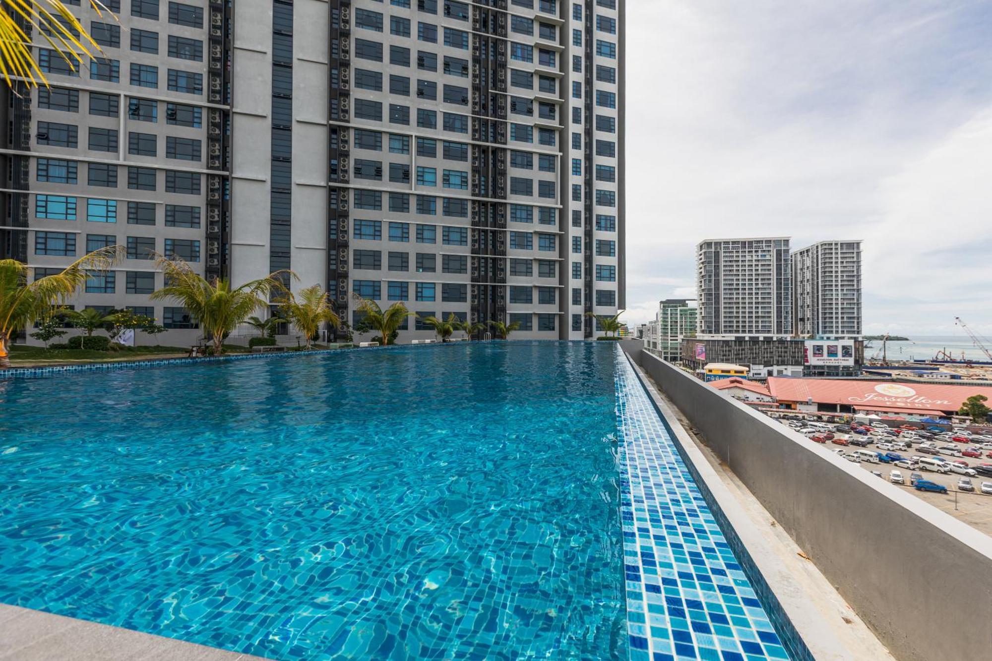 Haybay Jesselton Quay Deluxe Seaview 海景观 *