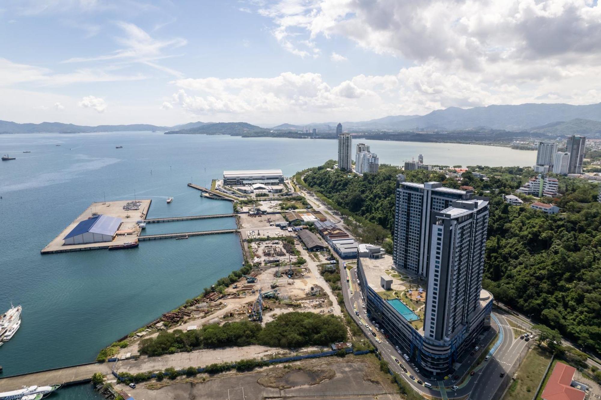 Apartment Haybay Jesselton Quay Deluxe Seaview 海景观 Kota Kinabalu