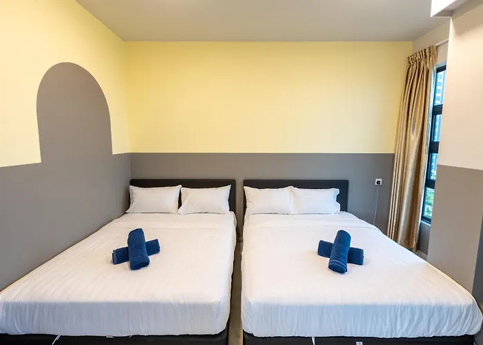 Haybay Jesselton Quay Deluxe Seaview Suite 海景观