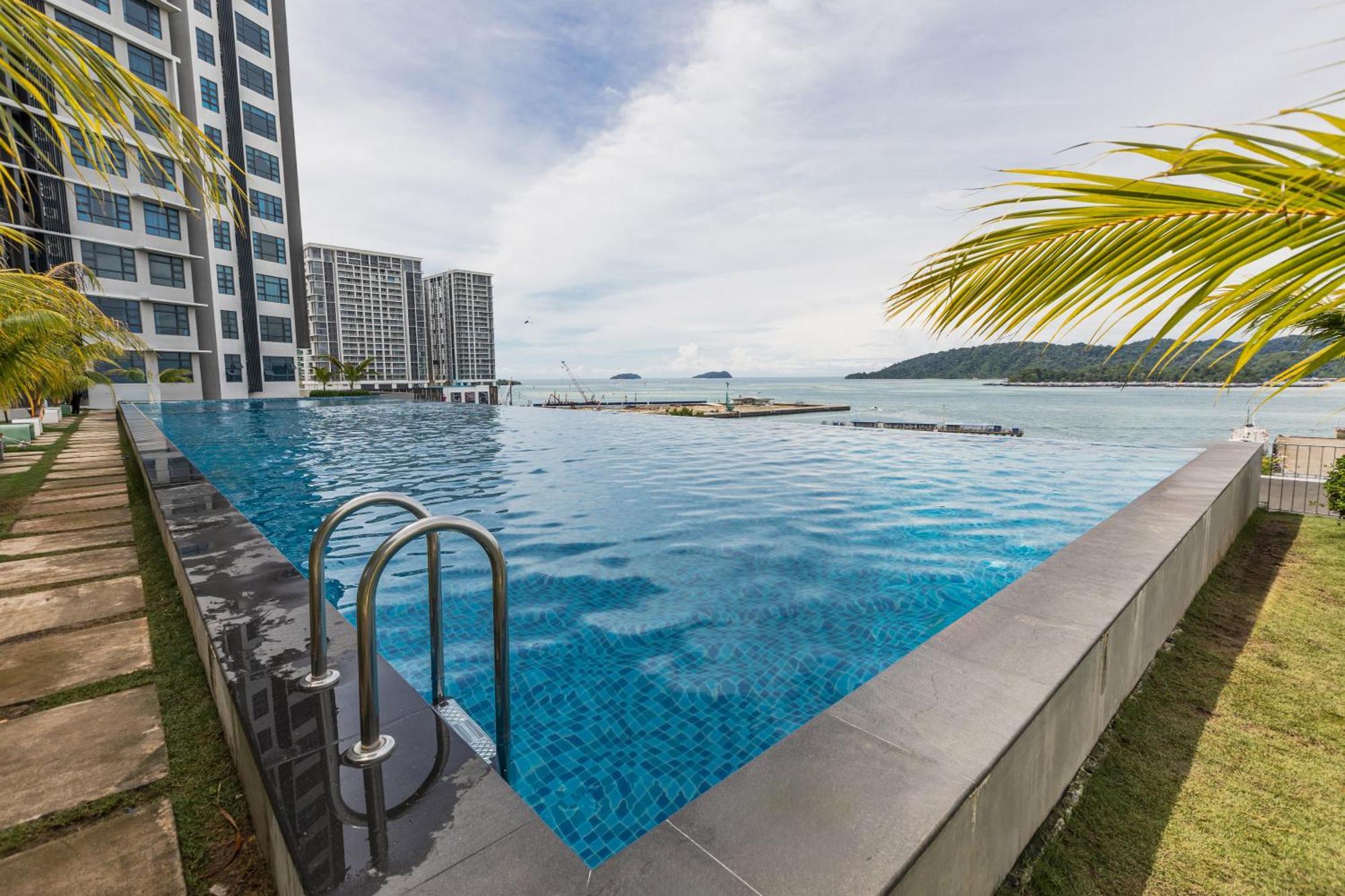 Haybay Jesselton Quay Deluxe Seaview 海景观 Apartment *