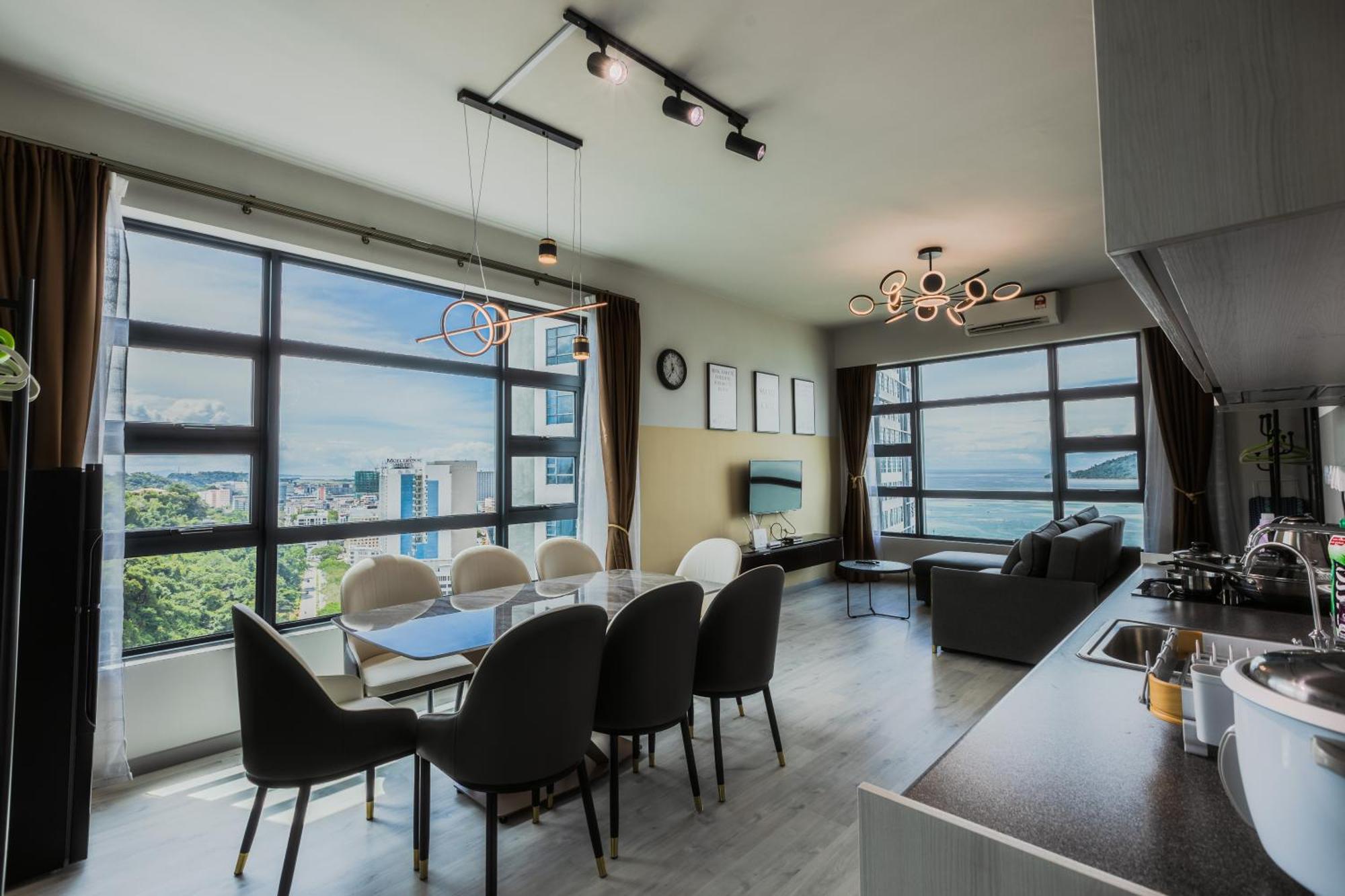 Haybay Jesselton Quay Deluxe Seaview 海景观