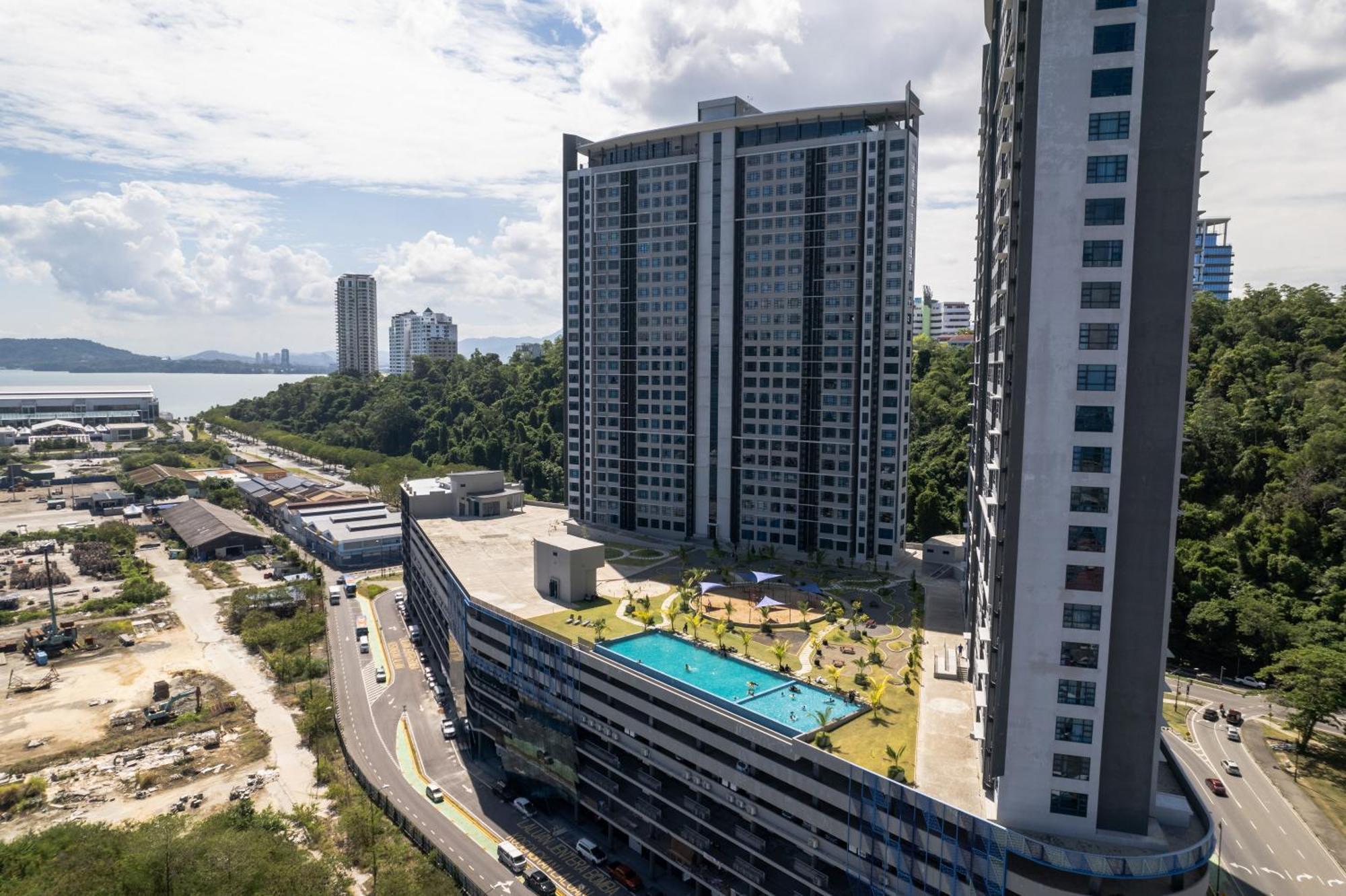Apartment Haybay Jesselton Quay Deluxe Seaview 海景观 *