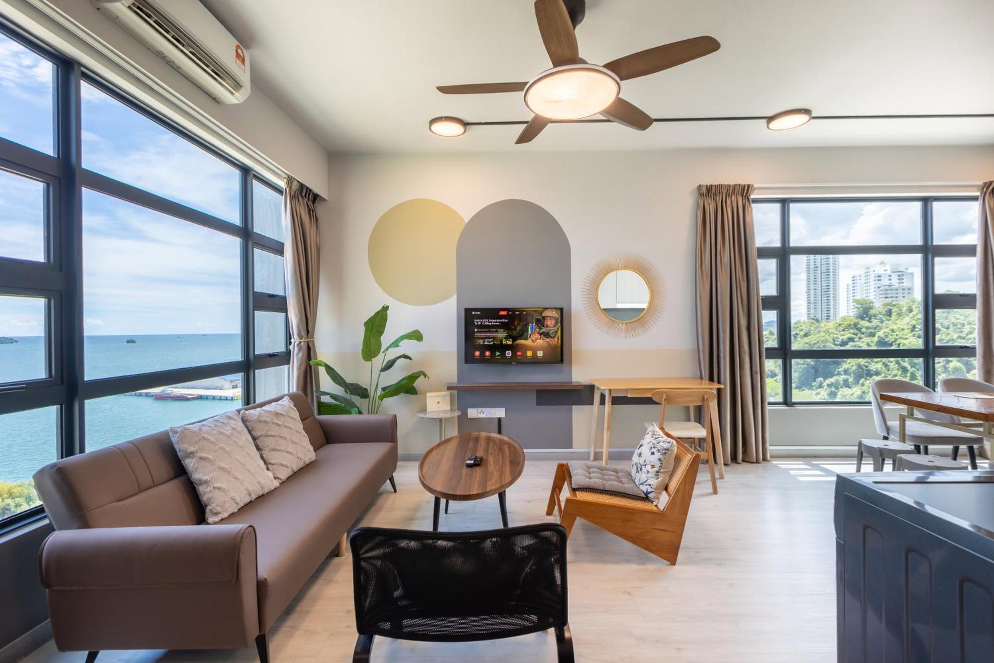 Haybay Jesselton Quay Deluxe Seaview 海景观 *