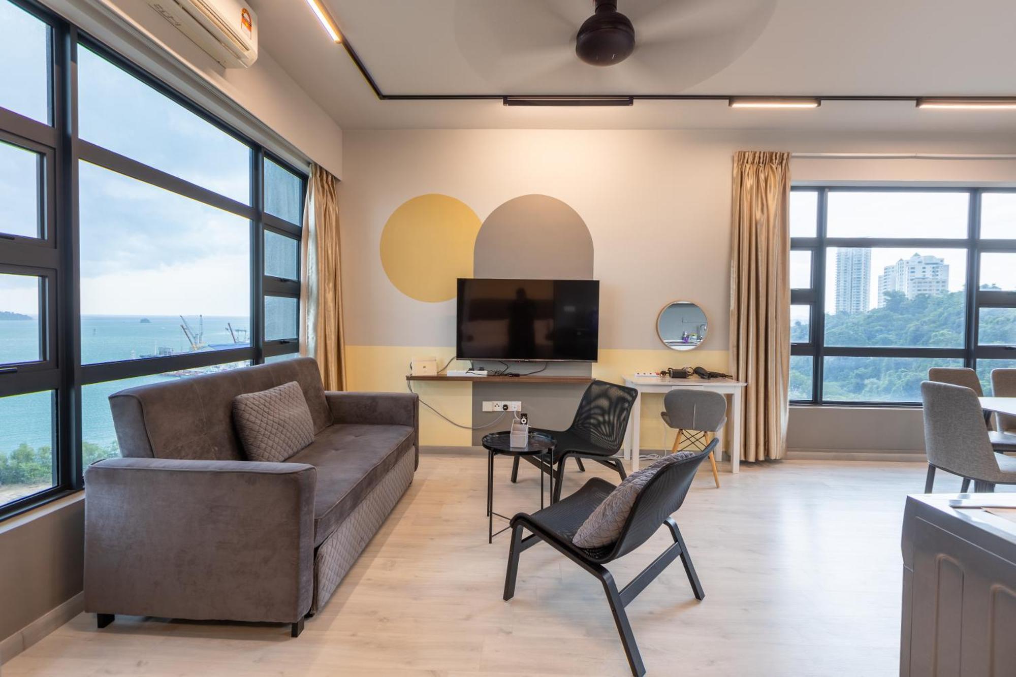 Haybay Jesselton Quay Deluxe Seaview 海景观 Apartment Kota Kinabalu